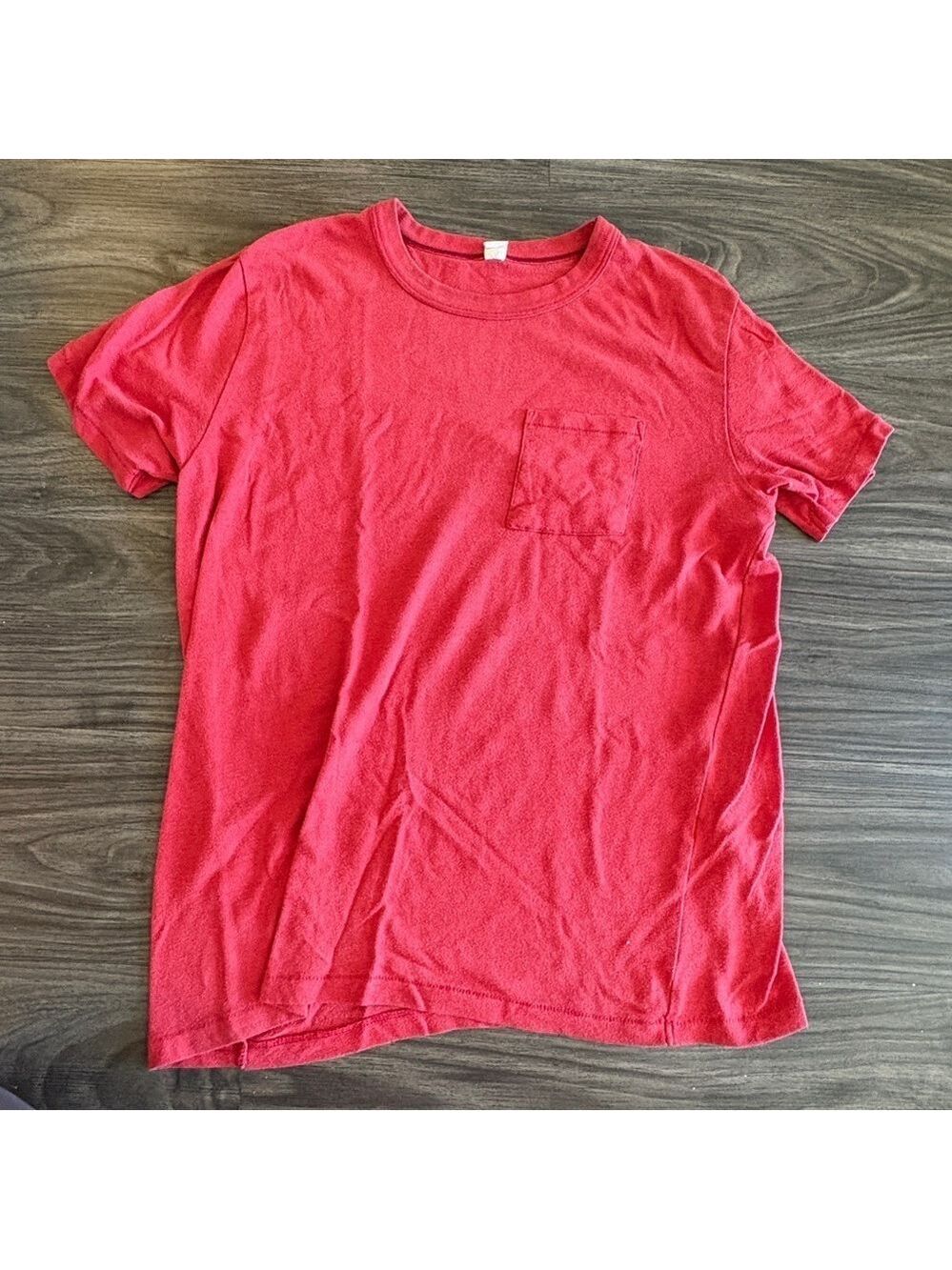 Alternative Apparel Mens Classic Red Short Sleeve Tee Small